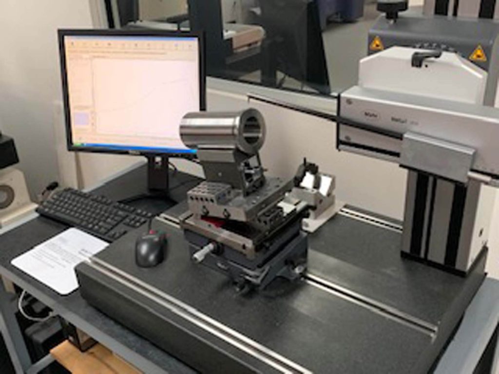 A machine in operation