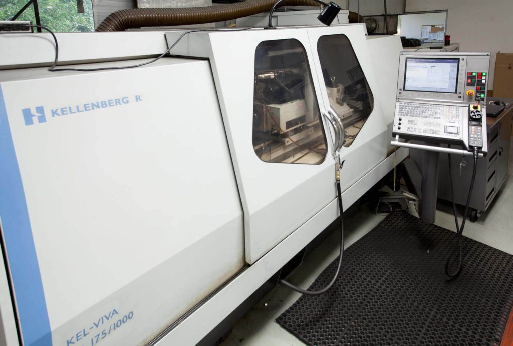 A machine in operation