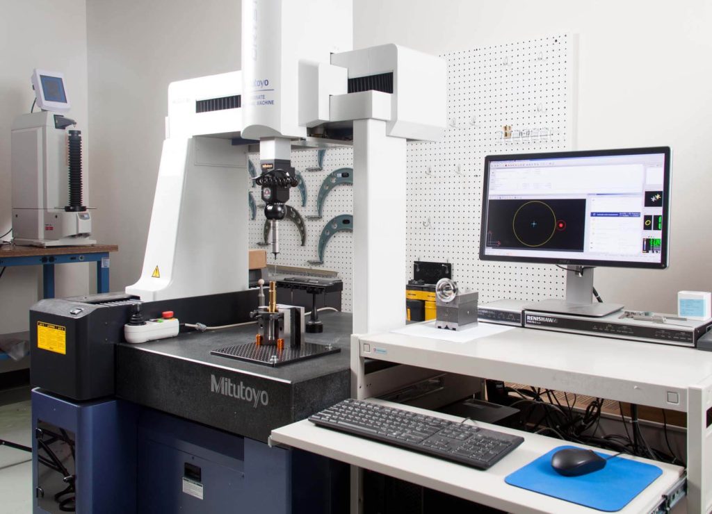 A machine in operation