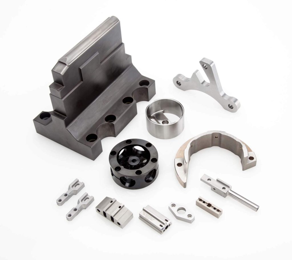 A collection of tool parts