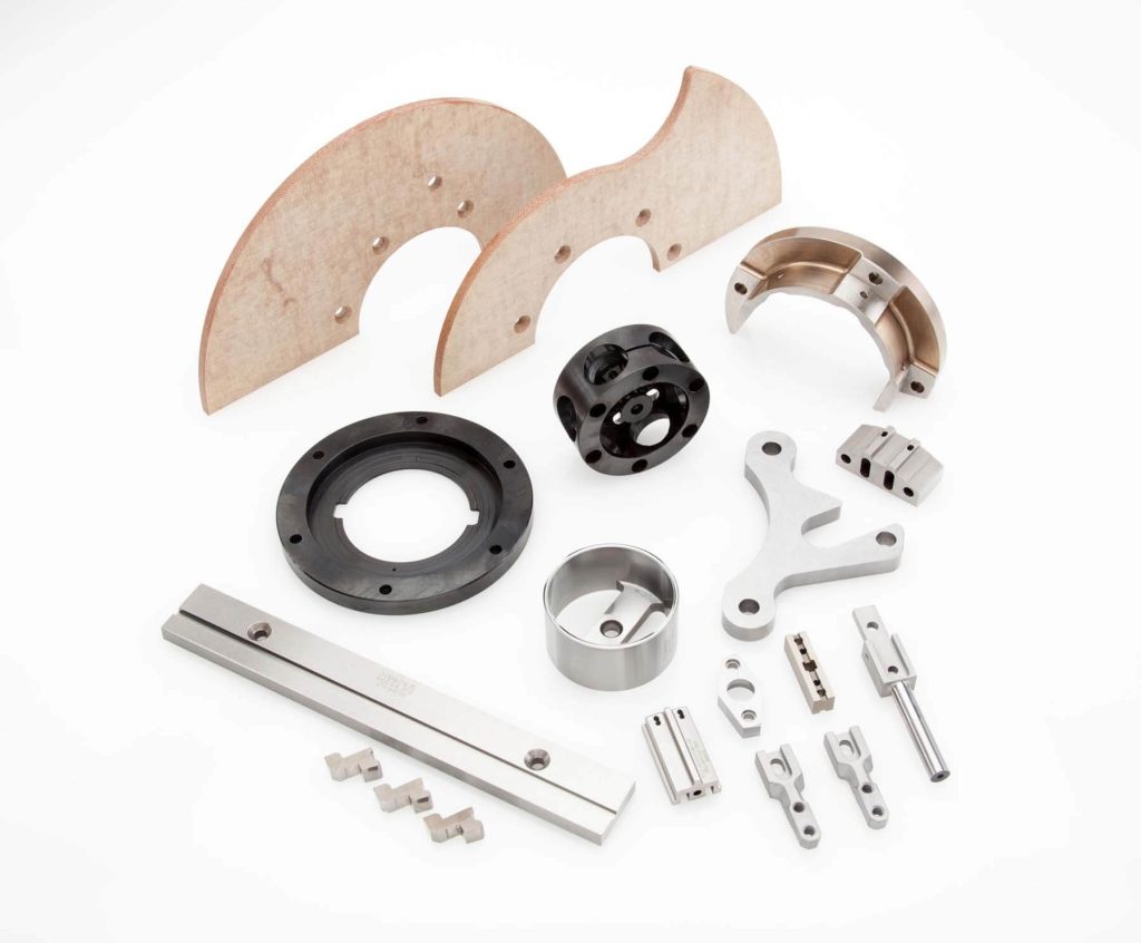 A collection of tool parts