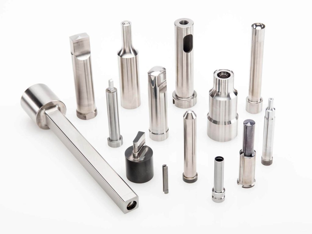 A collection of tool parts