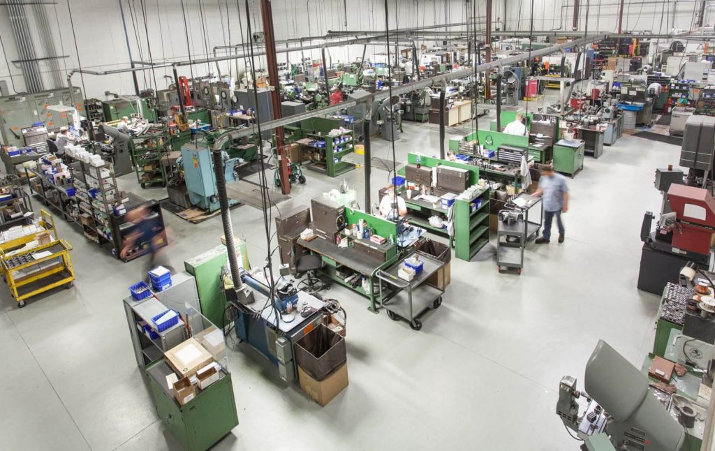 Machines in operation