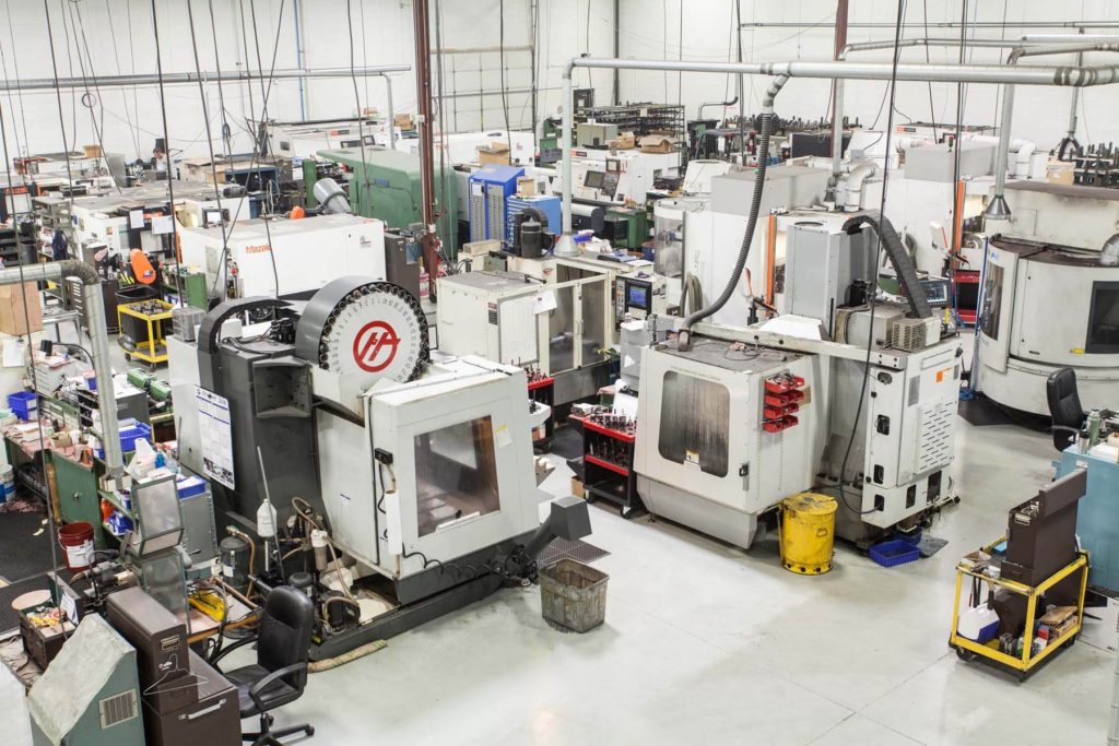 A manufacturing work area